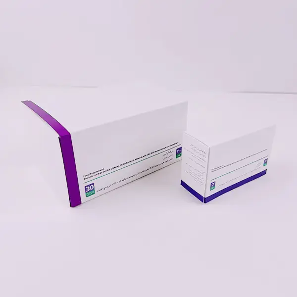 Paper Boxes For Supplements